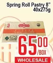 Skyland Foodmart Spring roll pastry offer