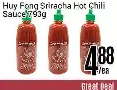 Nations Fresh Foods Huy fong sriracha hot chili sauce offer