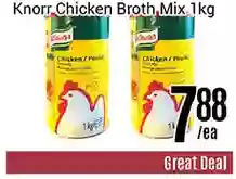 Nations Fresh Foods Knorr chicken broth mix offer