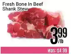 Nations Fresh Foods Fresh bone in beef shank stew offer