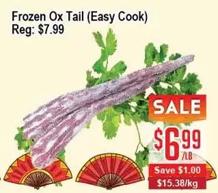 Skyland Foodmart Frozen ox tail offer