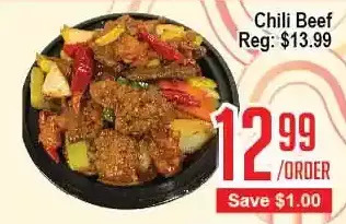 Skyland Foodmart Chili beef offer