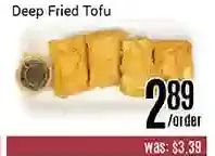 Nations Fresh Foods Deep fried tofu offer