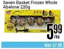 Nations Fresh Foods Seven basket frozen whole abalone offer