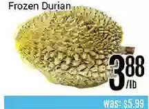Nations Fresh Foods Frozen durian offer