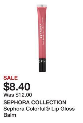 Sephora Sephora colorful® lip gloss balm offer