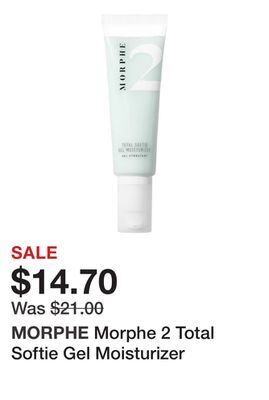 Sephora Morphe 2 total softie gel moisturizer offer