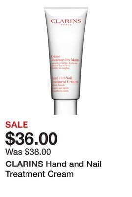 Sephora Hand and nail treatment cream offer