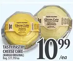 Tasty pastry cheese cake