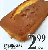 Al Premium Food Mart Banana cake offer