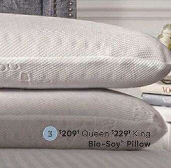 Sleep Country Bio-soy pillow offer