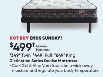 Sleep Country Distinction series denise mattress offer