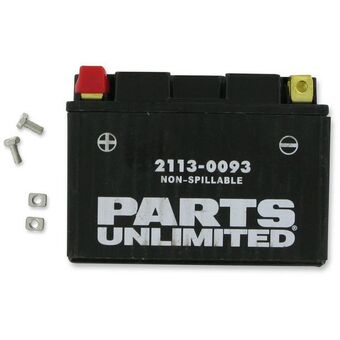 Parts unlimited factory activated battery
