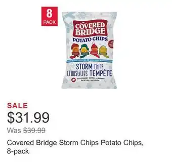 Costco Covered bridge storm chips potato chips, 8-pack offer