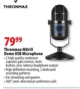 Thronmax mdrill dome USB microphone