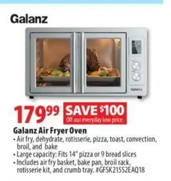 London Drugs Galanz air fryer oven offer