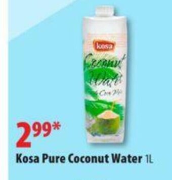 London Drugs Kosa pure coconut water offer