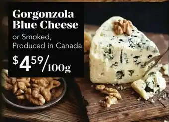 Urban Fare Gorgonzola blue cheese offer