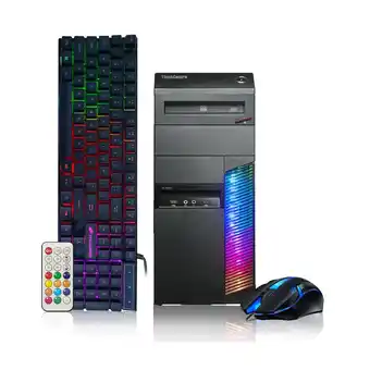 Best Buy Lenovo gaming pc desktop computer - intel quad i5 up to 3.6ghz, radeon r9 370 4g, 128g ssd + 2tb, 16gb memory, rgb keyboard & offer