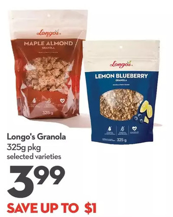 Longo's Longo's granola offer