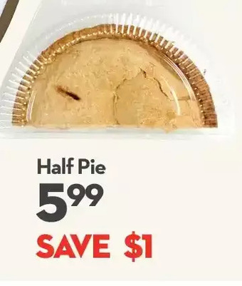 Longo's Half pie offer