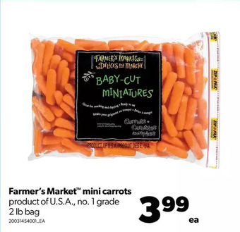 Real Canadian Superstore Farmer's market mini carrots offer
