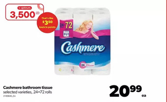 Real Canadian Superstore Cashmere bathroom tissue offer