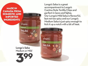 Longo's Longo's salsa offer