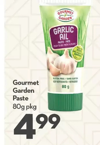 Longo's Gourmet garden paste offer