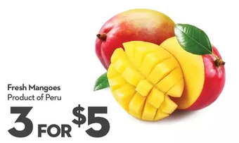 Longo's Fresh mangoes offer