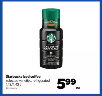 Real Canadian Superstore Starbucks iced coffee offer