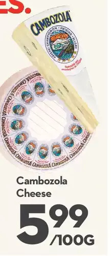 Longo's Cambozola cheese offer