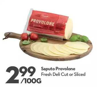 Longo's Saputo provolone offer