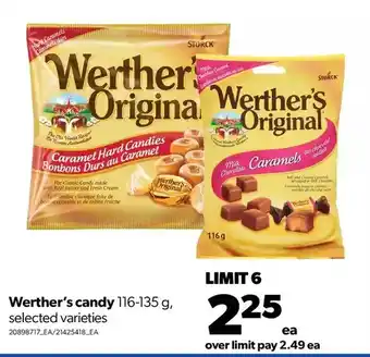 Real Canadian Superstore Werther's candy offer