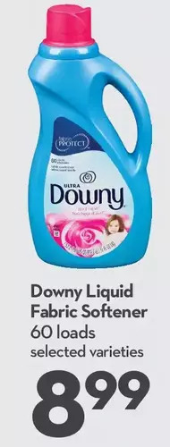 Longo's Downy liquid fabric softener offer