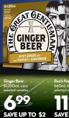 Longo's Ginger beer offer