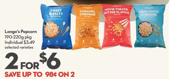 Longo's Longo's popcorn offer