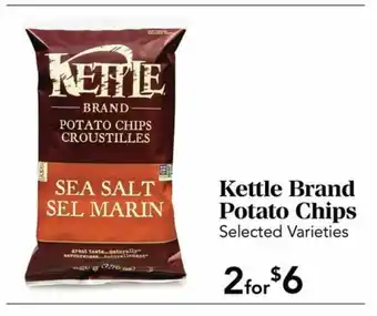 Urban Fare Kettle brand potato chips offer