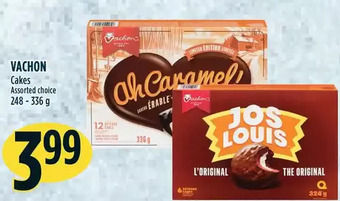 Marché Adonis Vachon cakes offer