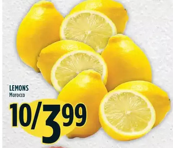 Marché Adonis Lemons offer