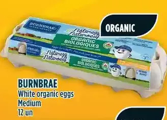Marché Adonis Burnbrae white organic eggs offer