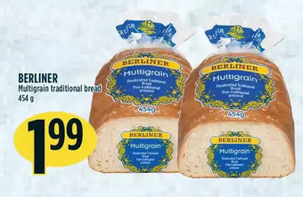 Marché Adonis Berliner multigrain traditional bread offer