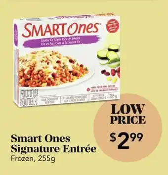 Urban Fare Smart ones signature entrée offer