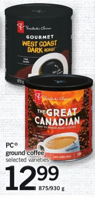 Fortinos Ground coffee offer