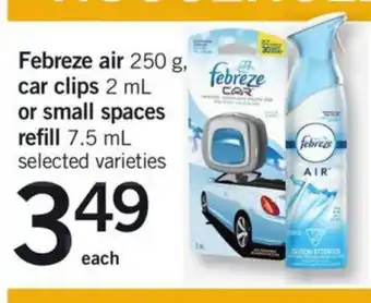 Fortinos Febreze air offer