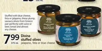 Fortinos Divina stuffed olives offer