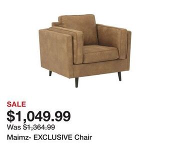 Ashley Furniture Maimz- exclusive chair offer