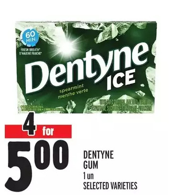Metro Dentyne gum offer