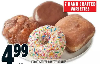 Metro Front street bakery donuts offer