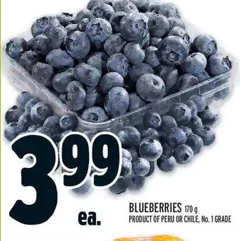 Metro Blueberries offer